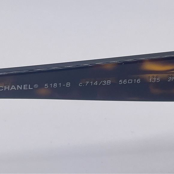 CHANEL  Vintage  Logo Sunglass 5181-B c. 714/38 - Picture 8 of 11